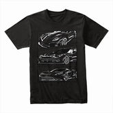 American Supercar Trio — Corvette & GT Performance T-Shirt