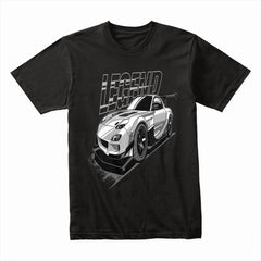 Legendary RX7 Street Racer T-Shirt – JDM Spirit Unleashed