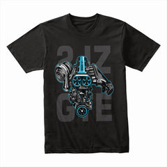 2JZ-GTE Powerhouse – Supra Turbo Engine Legend T-Shirt