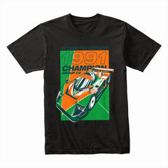 1991 Endurance Champion Le Mans Retro Racing T-Shirt