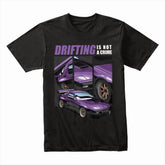 Drifting Is Not A Crime RX7 Purple Legend Tee