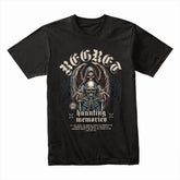 Regret’s Shadow: Haunting Memories Skull Tee