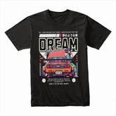 Dream Machine: Retro Racer Streetwear Tee