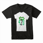 Green Lips: 420 Vibe Tee