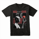 Crimson Gaze: Unusual Behavior Art Tee