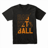 Diagonal Court: Split Basketball Passion Tee