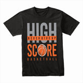 Relentless Drive: High Score Basketball Tee