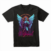 Neon Archangel: St. Gabriel Divine Strength Tee