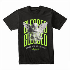 Neon Serenity: Blessed Angel Tee