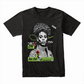 Dope Visionary: Neon Retro Queen Tee