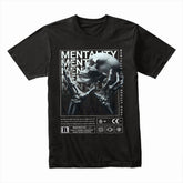 Grim Resilience: Mentality Skull Street Tee