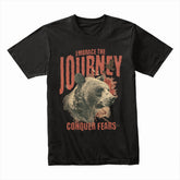 Fearless Trail: Embrace the Journey Bear Tee
