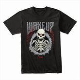 Hellfire Awakening: Skeleton Wake Up Tee