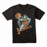 Retro Slam: Cosmic Hoops Champion Tee