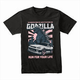 Kaiju Racer: Godzilla Skyline Fury Tee