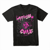 Electric Smile: Neon Happiness Street Tee