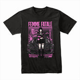 Neo Noir Racer: Femme Fatale Nitro Tee