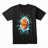 Slam Burst Basketball Tee