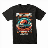 Cosmic Cruiser: Retro Futuristic Hyperion Tee