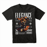 Neo-Classical Blaze: Elegance Mythos Tee