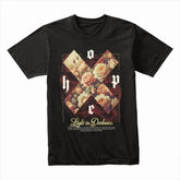 Floral Cross: Light in Darkness Hope Tee