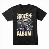 Broken Album Retro Camera Tee