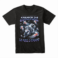 Cosmic Drift Jellyfish Tee