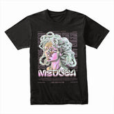 Serpent Queen: Neon Medusa Streetwear Tee