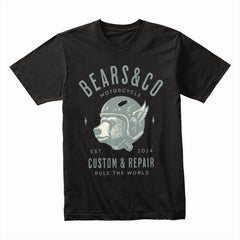 BEARS & CO: Ride & Rule Motorcycle Tee