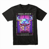 Neon Resilience: Cyber Skull Reign
