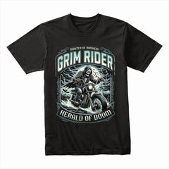 Grim Rider – Herald of Doom Biker T-Shirt