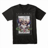 Eternal Love: Skeleton Kiss Art Tee