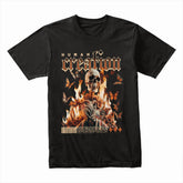 Infernal Metamorphosis: Human Creation Flame Tee
