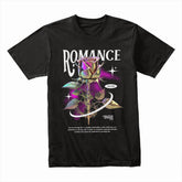 Vibrant Rose Graphic Tee