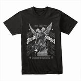 Twin Angel: Harmony in Shadow Tee