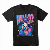 Hello? Neon Nostalgia Tee