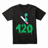 Cosmic High: Alien 420 Trip Tee