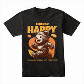 Fuzzy Joy: Choose Happy Tee