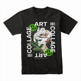 Collage Mind: Abstract Fusion Tee