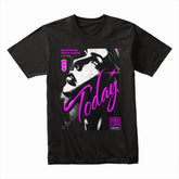 Live Today – Retro Pop Noir Tee
