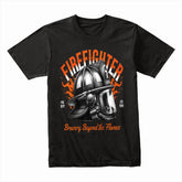Bravery Ignited – Firefighter Valor Tee