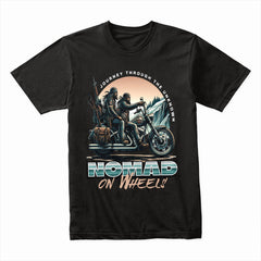 Nomad on Wheels T-Shirt – Journey Through the Unknown