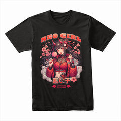 Neo Girl: Oni Streetwear Princess Tee