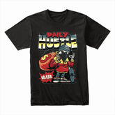 Daily Hustle" Urban Skater Skeleton Tee
