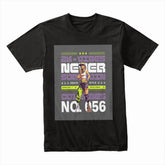 Cyber Neon Vibes: Never Subdue Streetwear Tee