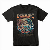 Oceanic Guardians: Leviathan vs. Viperfish Clash Tee