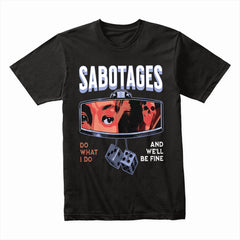 Rearview Reckoning: Sabotage Noir Tee