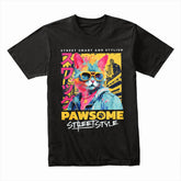 Urban Whiskers: Pawsome Streetstyle Tee