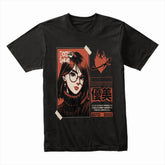 Woman Spirit '02: Edgy Anime Aesthetic Tee