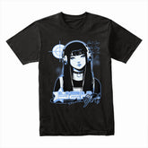 Neo-Noir Y2K Rebel Girl Tee